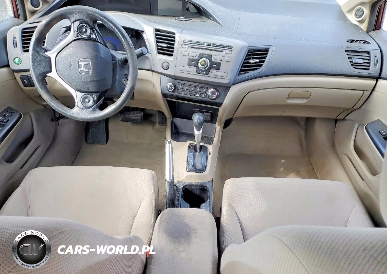 2012 Honda Civic Ex VIN:2HGFB2F81CH538849 - 8