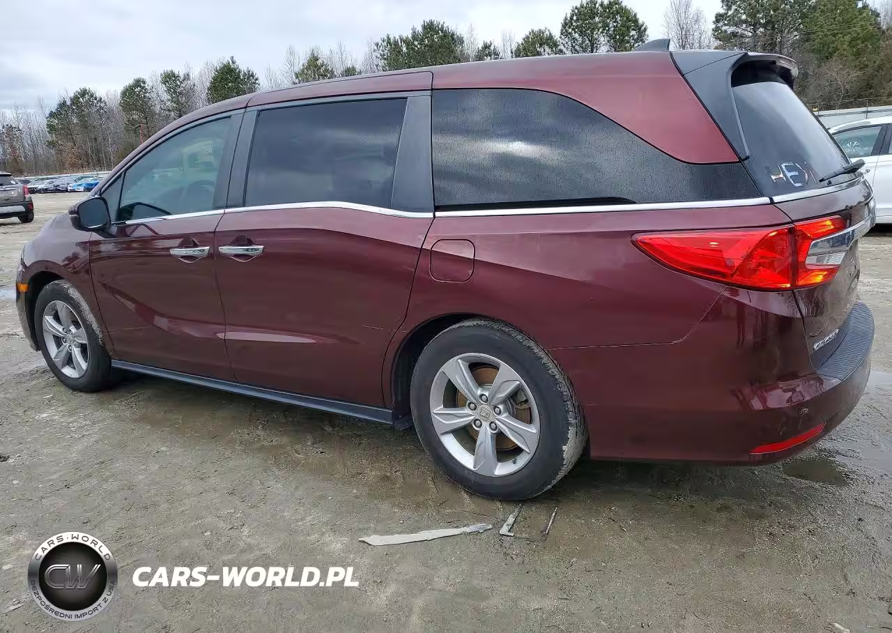 2018 Honda Odyssey Exl VIN:5FNRL6H73JB016599 - 2