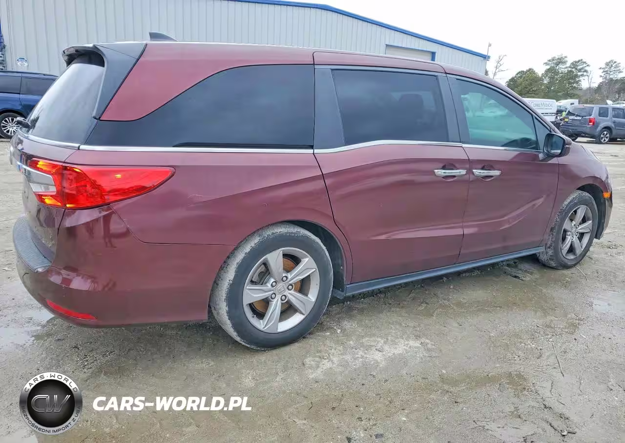 2018 Honda Odyssey Exl VIN:5FNRL6H73JB016599 - 3