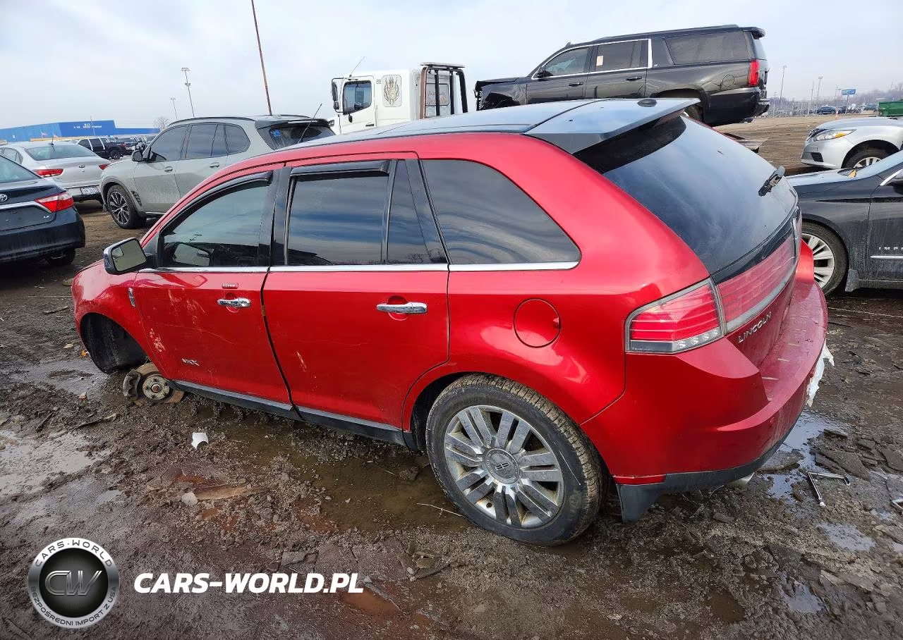 2010 Lincoln Mkx VIN:2LMDJ6JC1ABJ01462 - 2