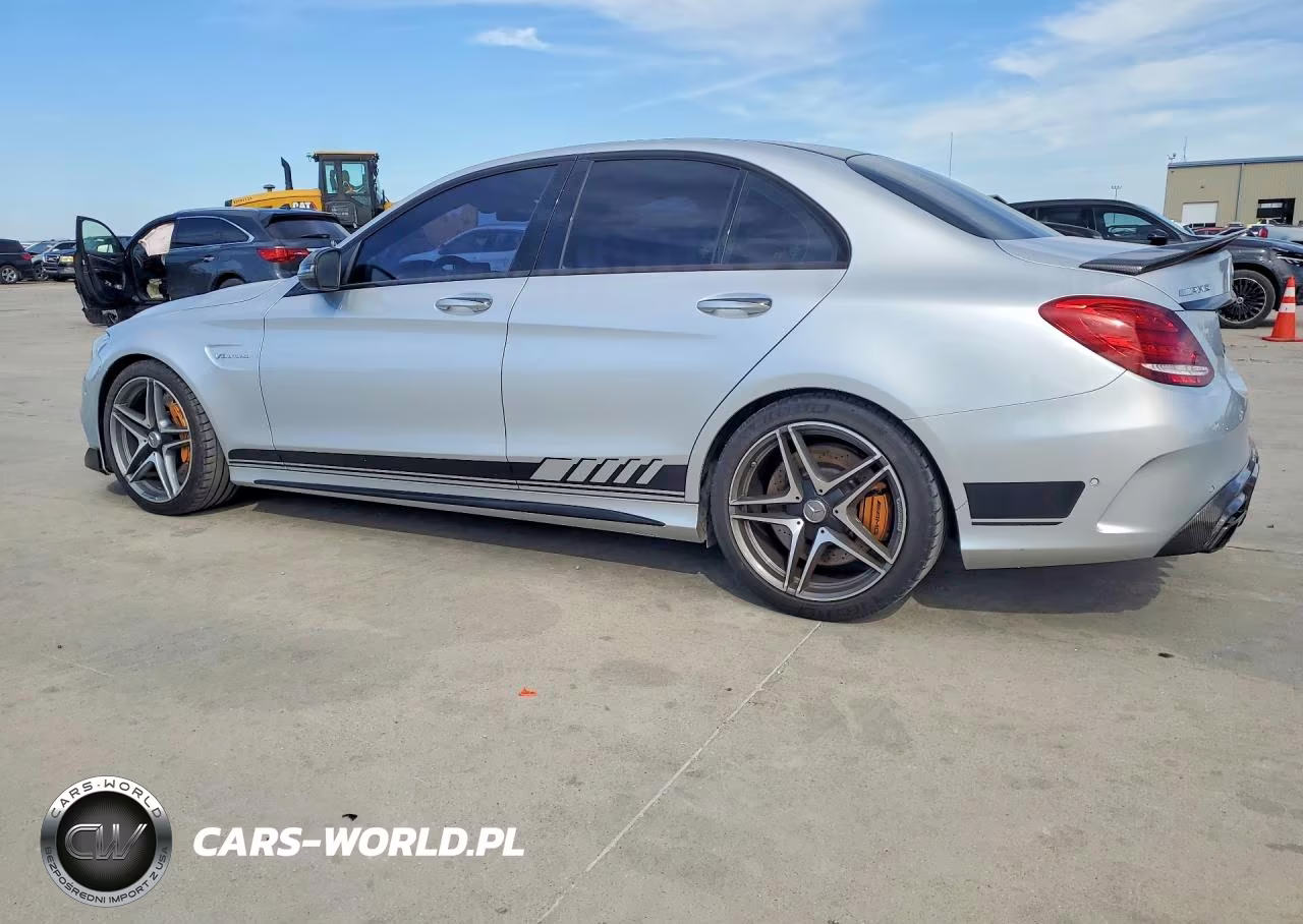 2015 Mercedes-Benz C 63 Amg-S VIN:55SWF8HB0FU077036 - 2