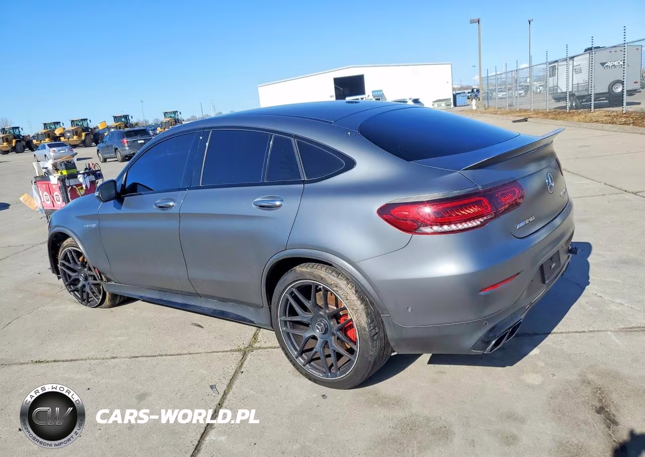 2020 Mercedes-Benz Glc Coupe 63 S 4Matic Amg VIN:W1N0J8KB7LF819592 - 2