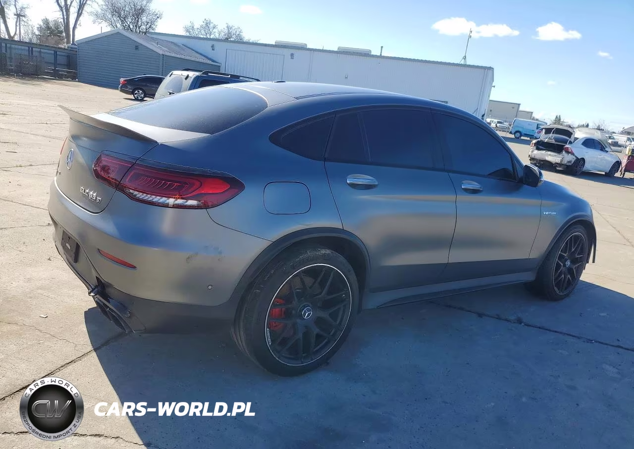 2020 Mercedes-Benz Glc Coupe 63 S 4Matic Amg VIN:W1N0J8KB7LF819592 - 3
