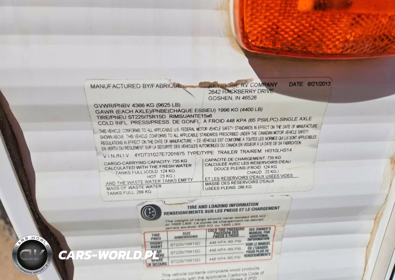 2014 Keystone Hideout Camper VIN:4YDT31027E7201675 - 10