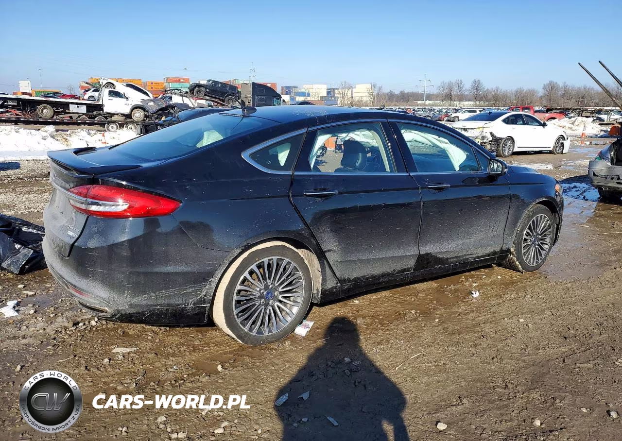 2018 Ford Fusion Titanium-Platinum VIN:3FA6P0D9XJR192419 - 3