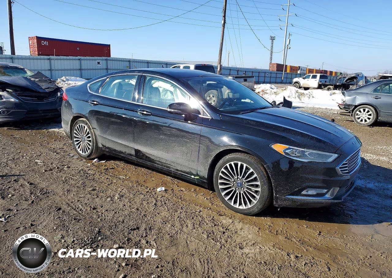 2018 Ford Fusion Titanium-Platinum VIN:3FA6P0D9XJR192419 - 4