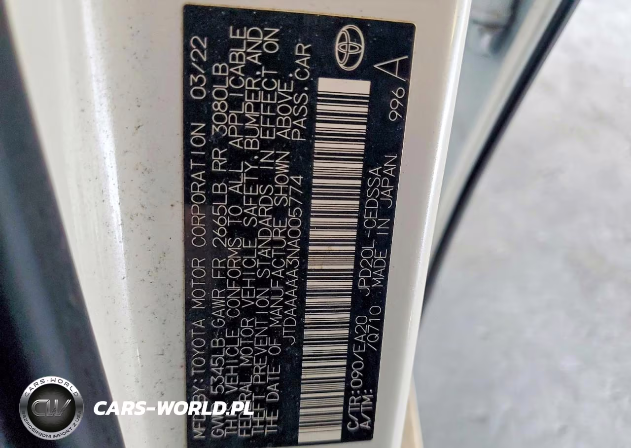 2022 Toyota Mirai Le VIN:JTDAAAAA3NA005774 - 13