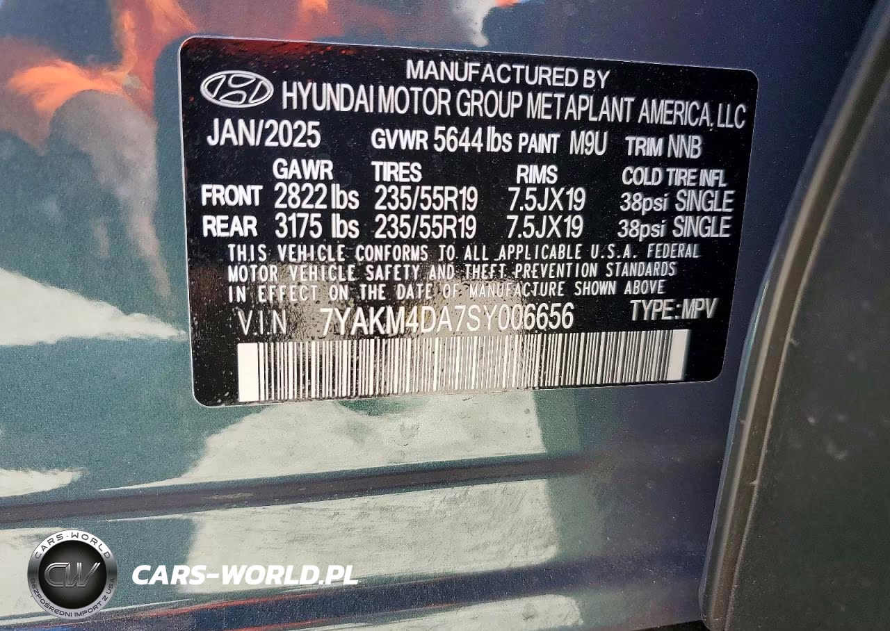 2025 Hyundai Ioniq 5 Se VIN:7YAKM4DA7SY006656 - 13