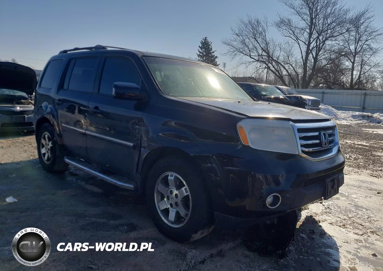 2013 Honda Pilot Touring VIN:5FNYF3H91DB020271 - 4