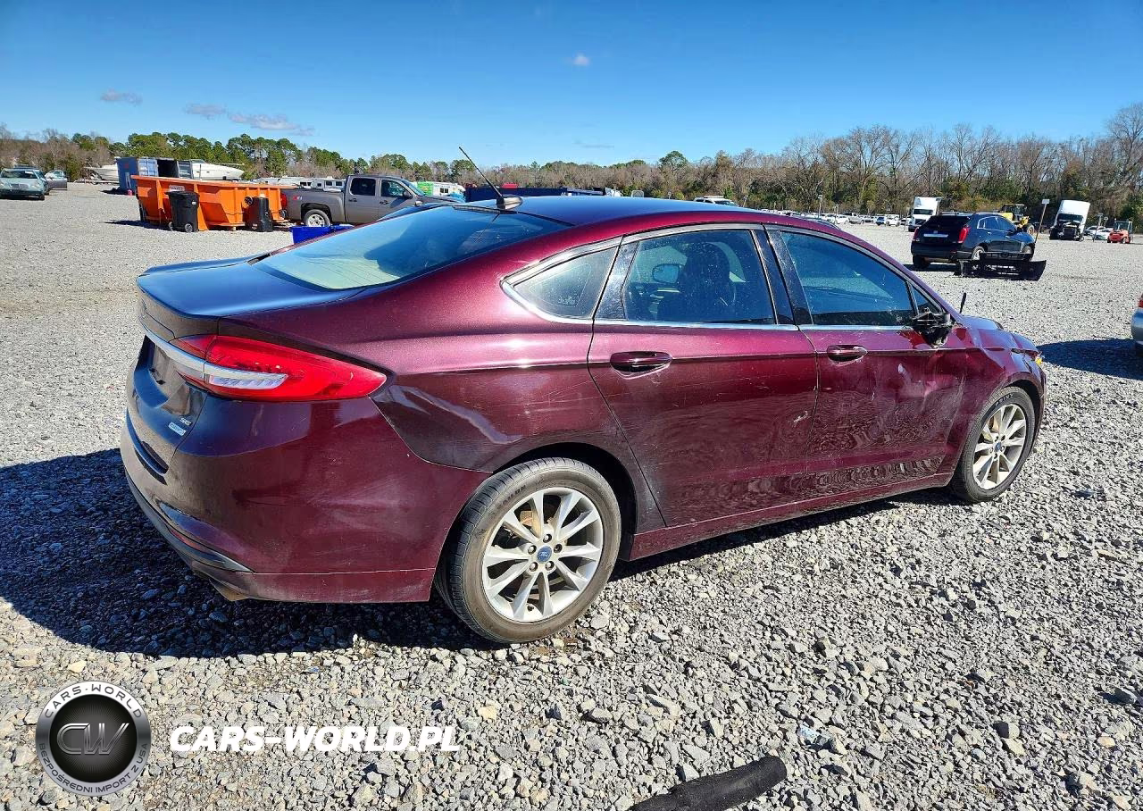 2017 Ford Fusion Se VIN:3FA6P0HD3HR247821 - 3