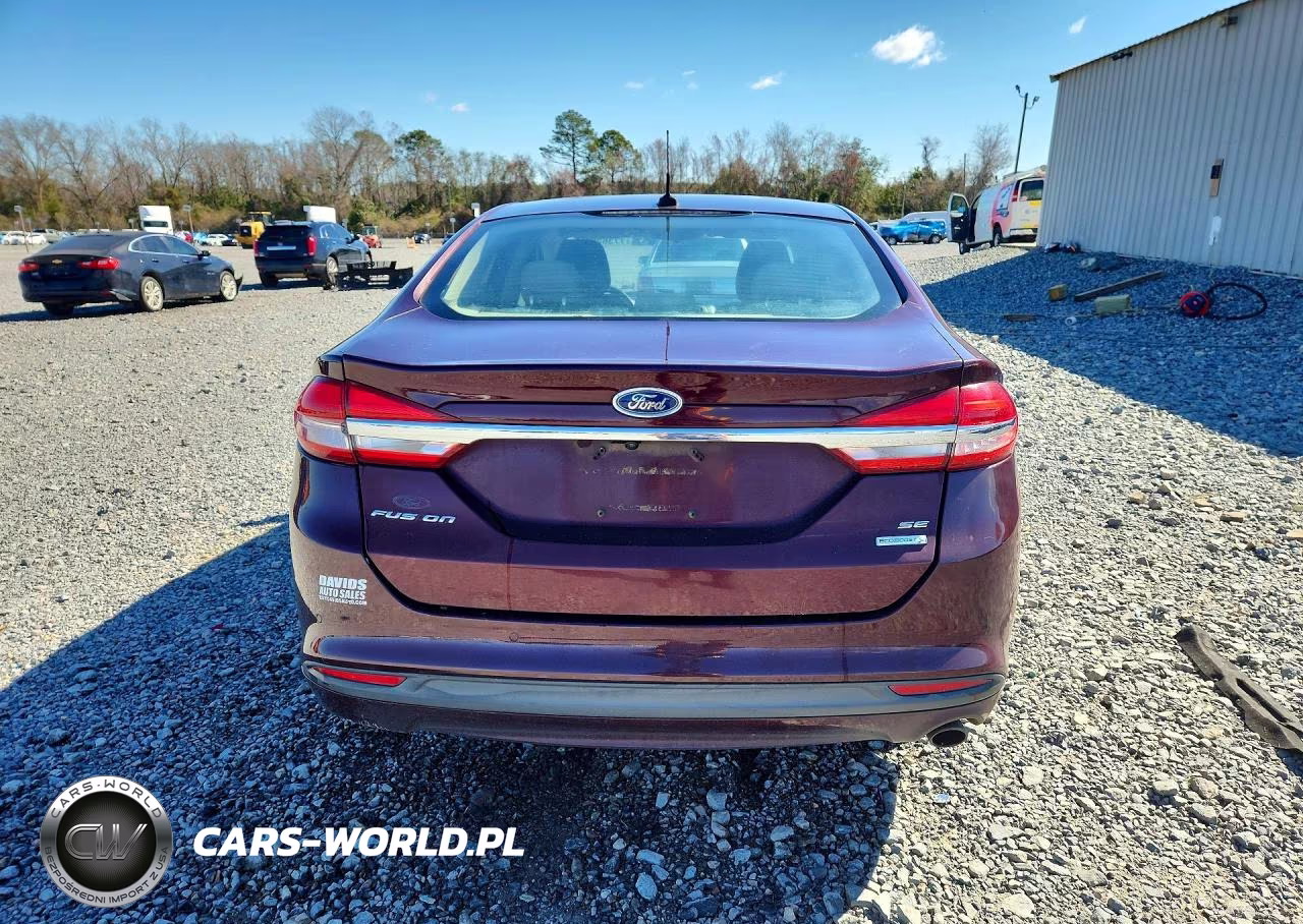 2017 Ford Fusion Se VIN:3FA6P0HD3HR247821 - 6