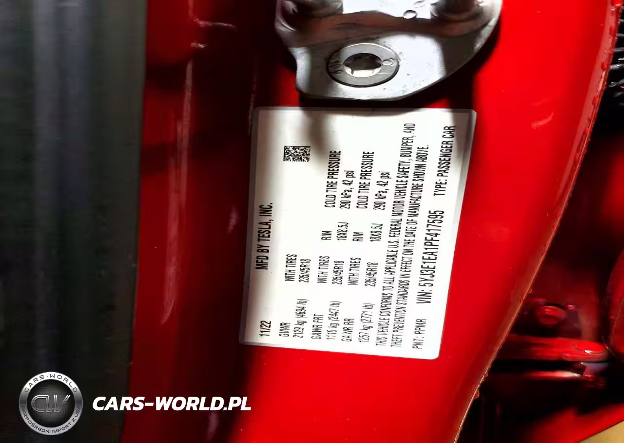 2023 Tesla Model 3 VIN:5YJ3E1EA1PF417595 - 12