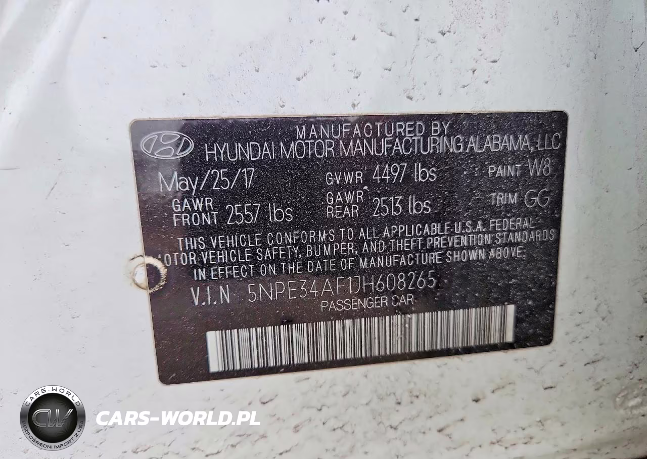 2018 Hyundai Sonata Sport VIN:5NPE34AF1JH608265 - 12