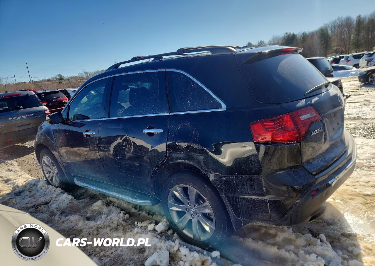 2011 Acura Mdx Advance VIN:2HNYD2H79BH535244 - 2