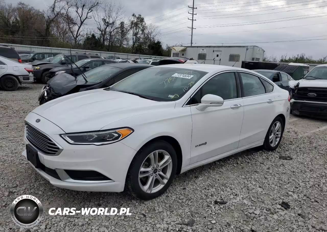 2018 Ford Fusion Se Hybrid