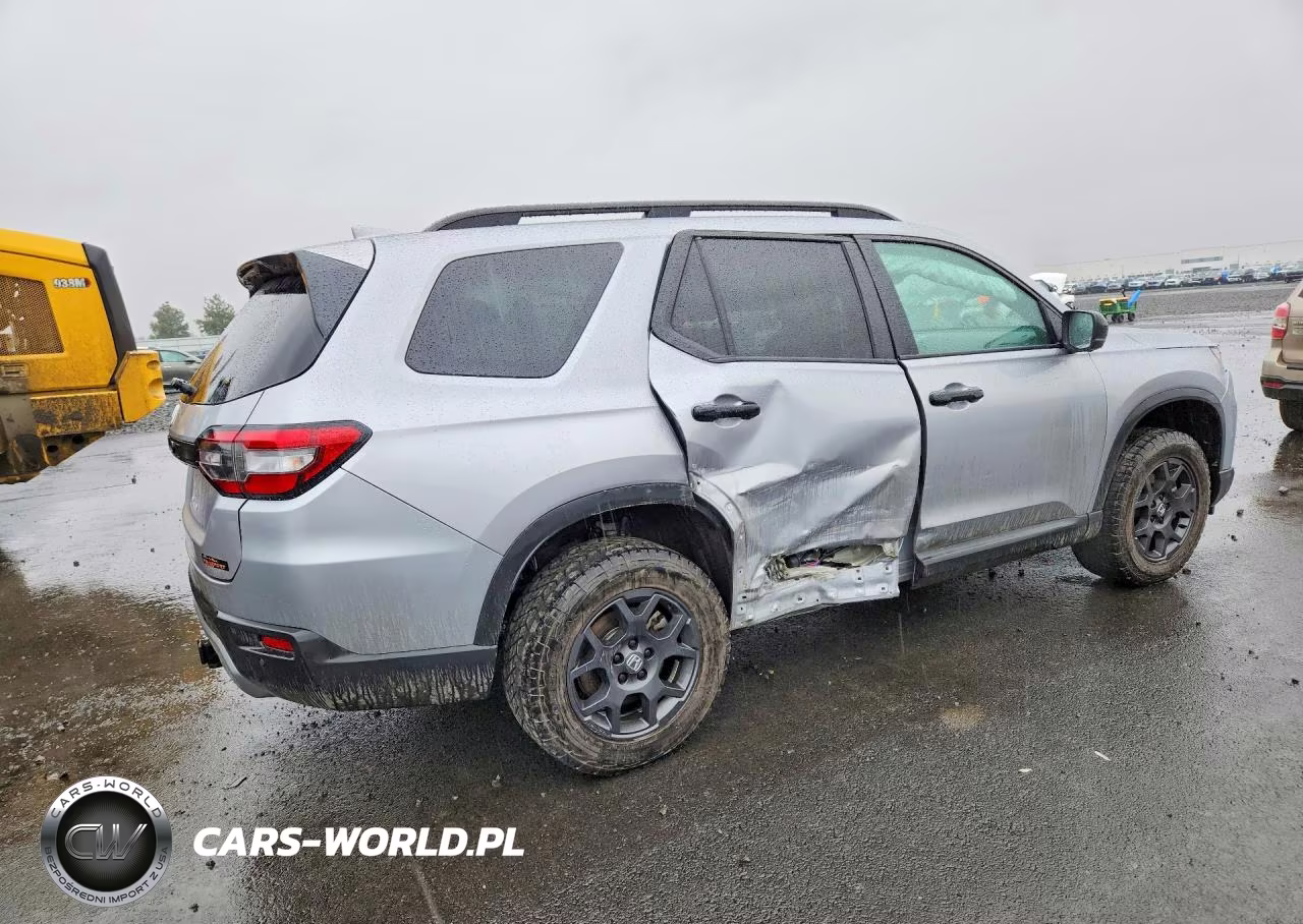 2025 Honda Pilot Trailsport VIN:5FNYG1H69SB109820 - 3