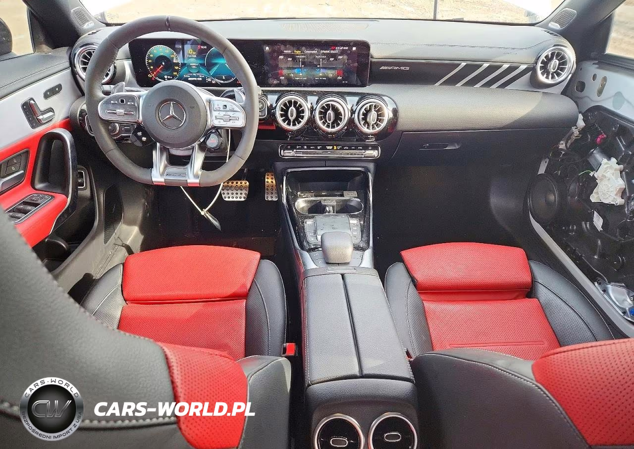 2021 Mercedes-Benz Cla Amg 35 4Matic VIN:W1K5J5BB0MN180691 - 8