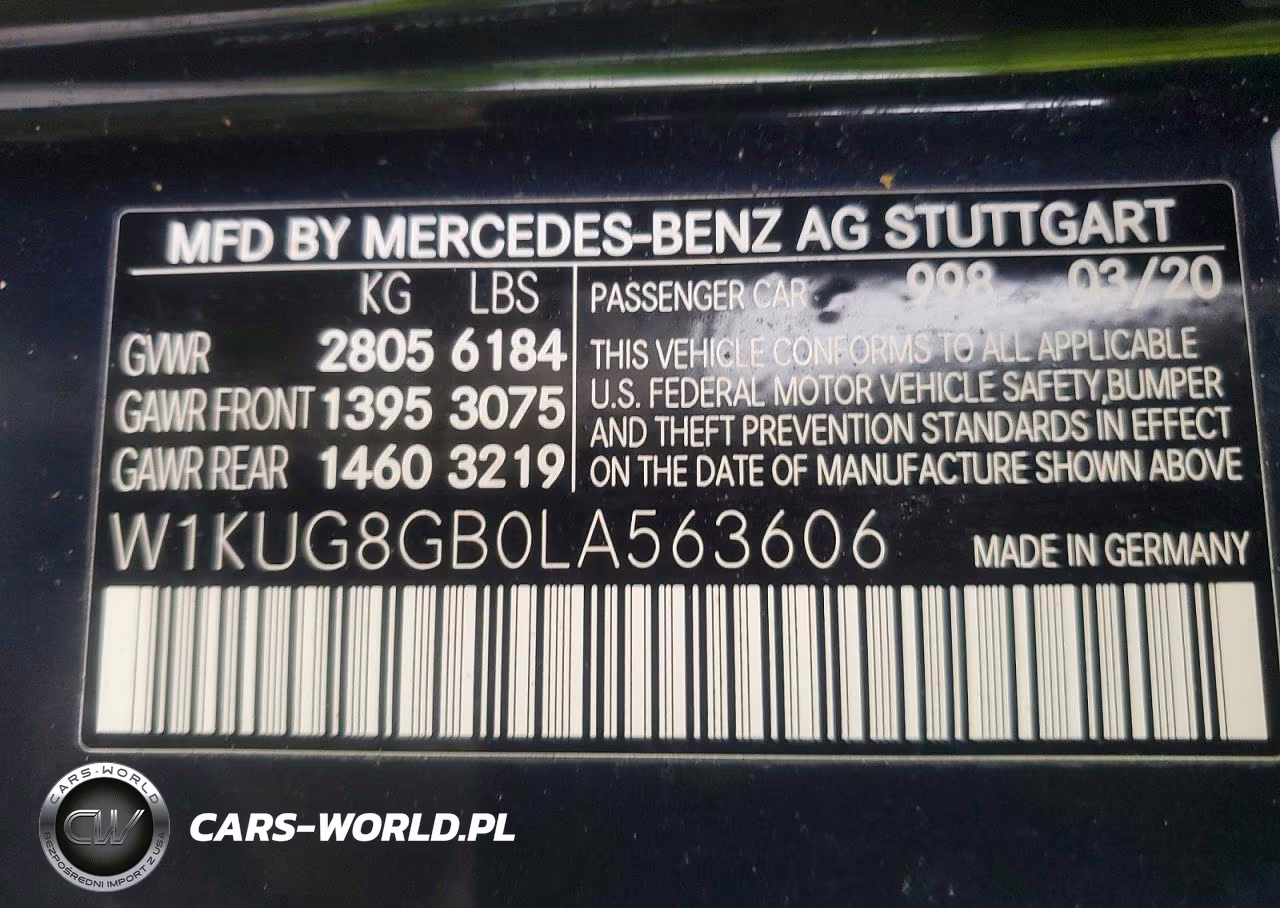 2020 Mercedes-Benz S 560 4Matic VIN:W1KUG8GB0LA563606 - 13