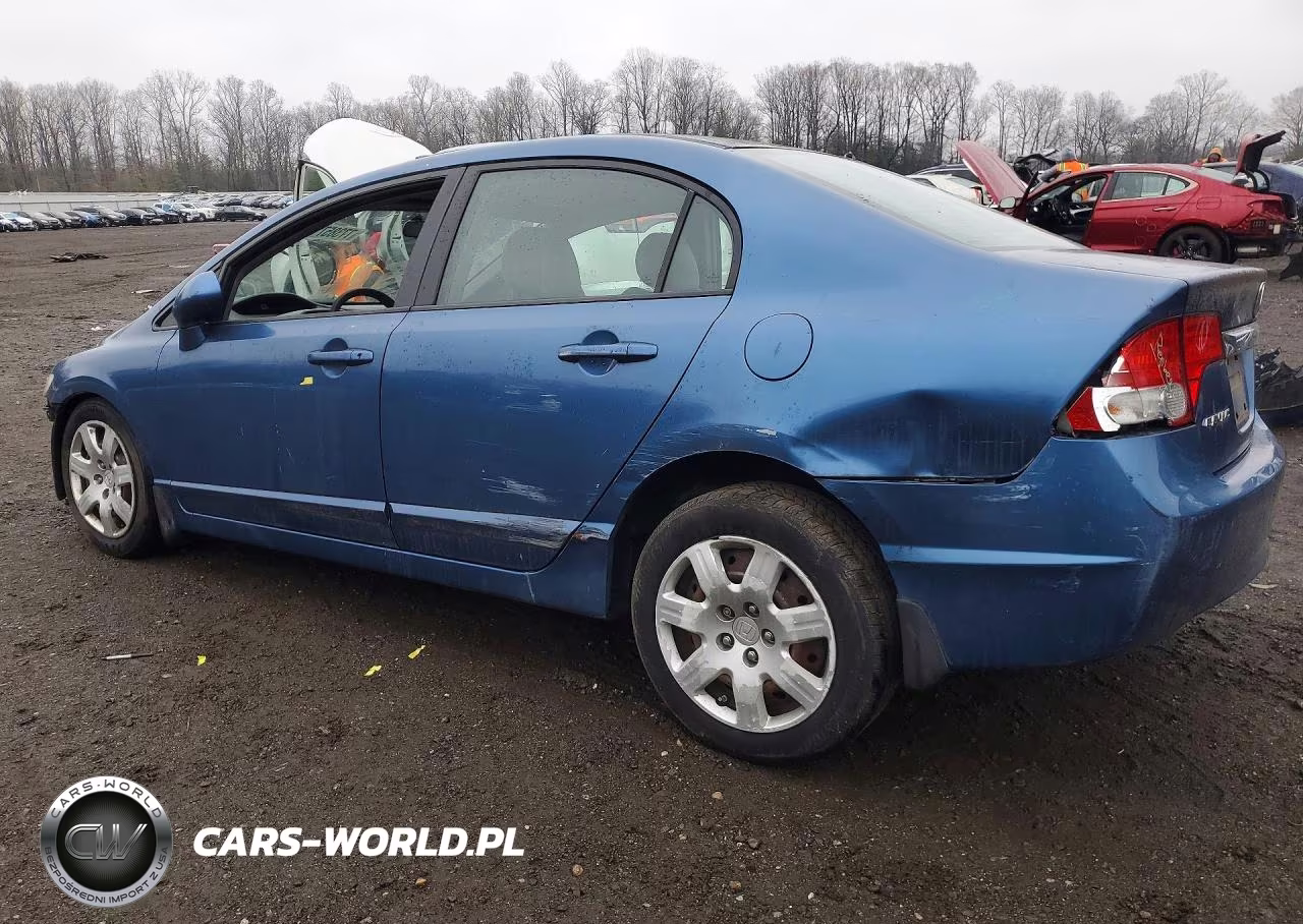2010 Honda Civic Lx VIN:2HGFA1F55AH323992 - 2