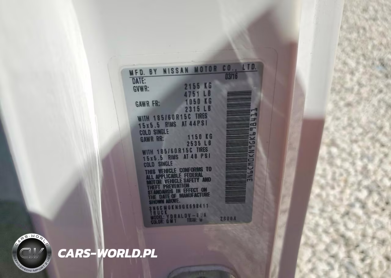 2016 Nissan Nv200 S VIN:3N6CM0KN9GK698411 - 13