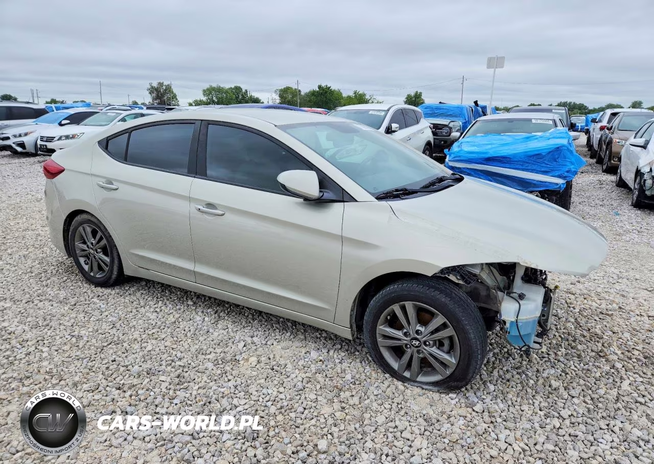 2017 Hyundai Elantra Se VIN:5NPD84LF7HH019158 - 4
