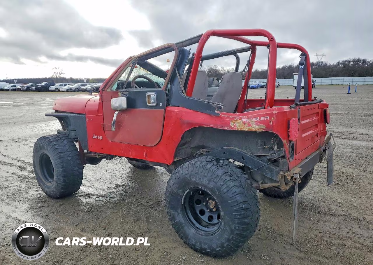1993 Jeep Wrangler - Yj S VIN:1J4FY19P6PP206492 - 2
