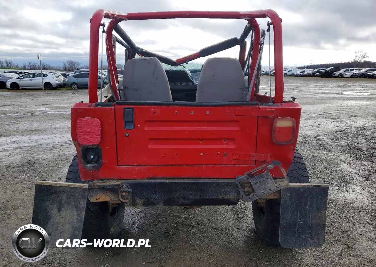 1993 Jeep Wrangler - Yj S VIN:1J4FY19P6PP206492 - 6