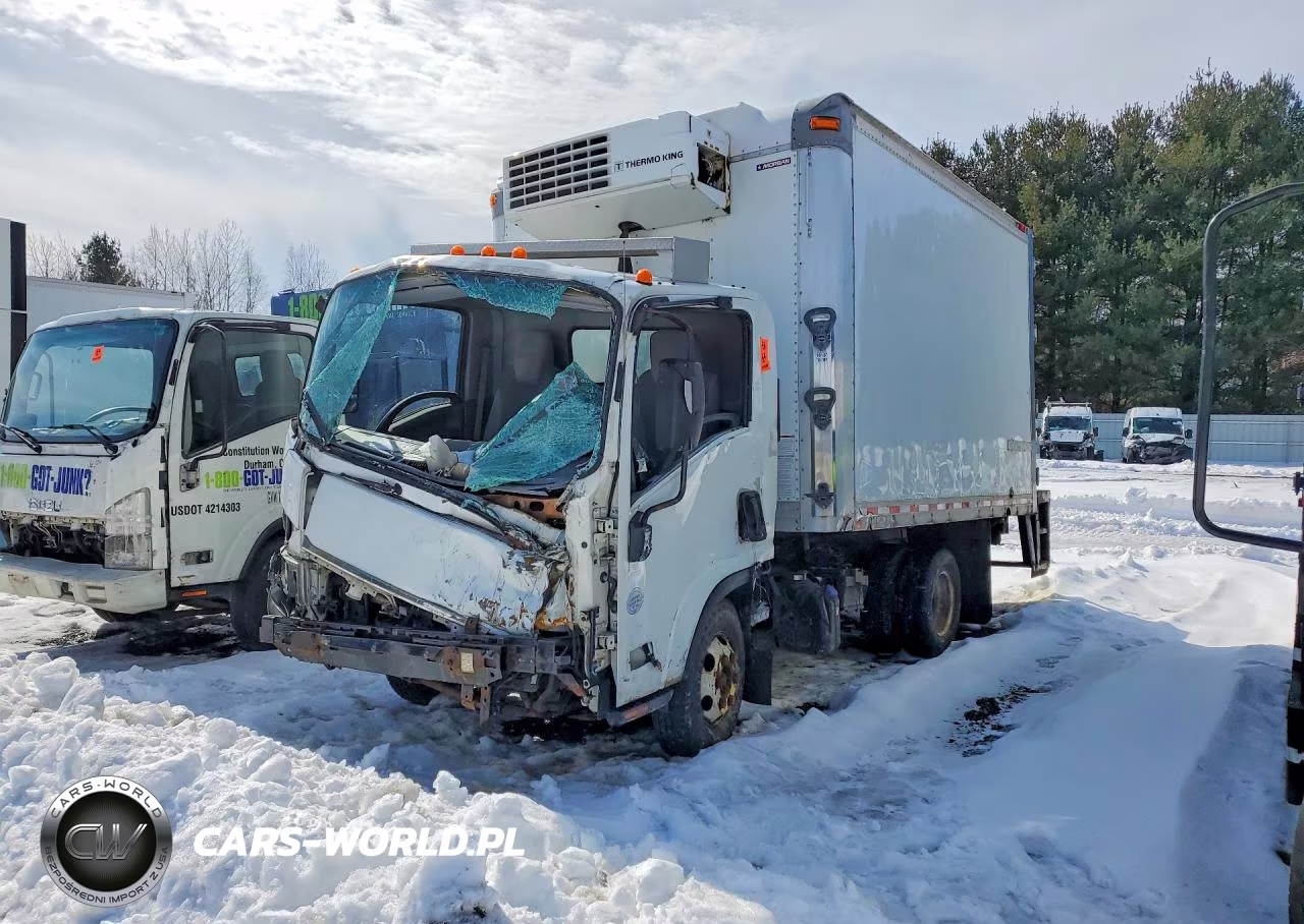 2018 Isuzu Npr Hd Refrigerated Box Truck