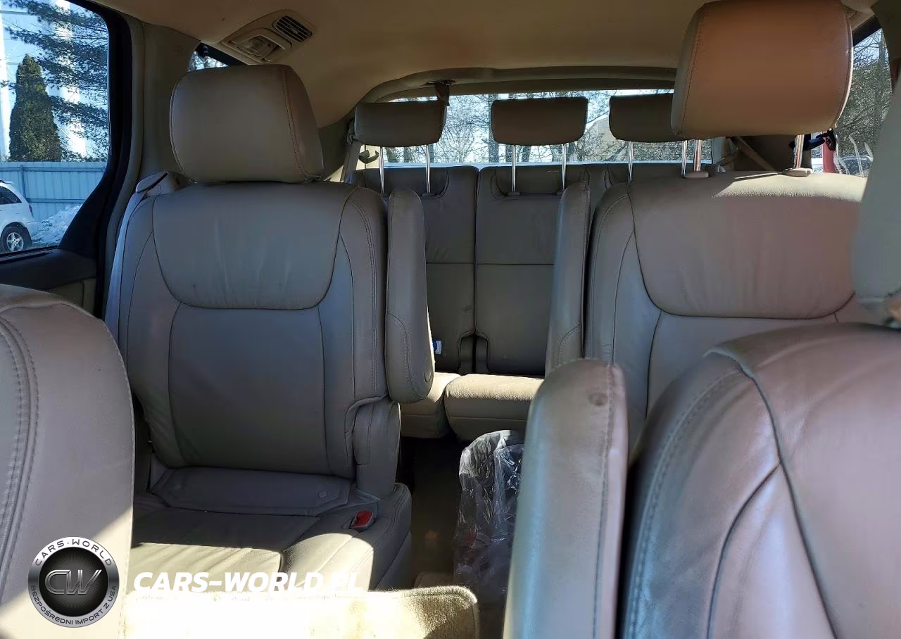 2008 Toyota Sienna Xle VIN:5TDBK22C68S021577 - 10