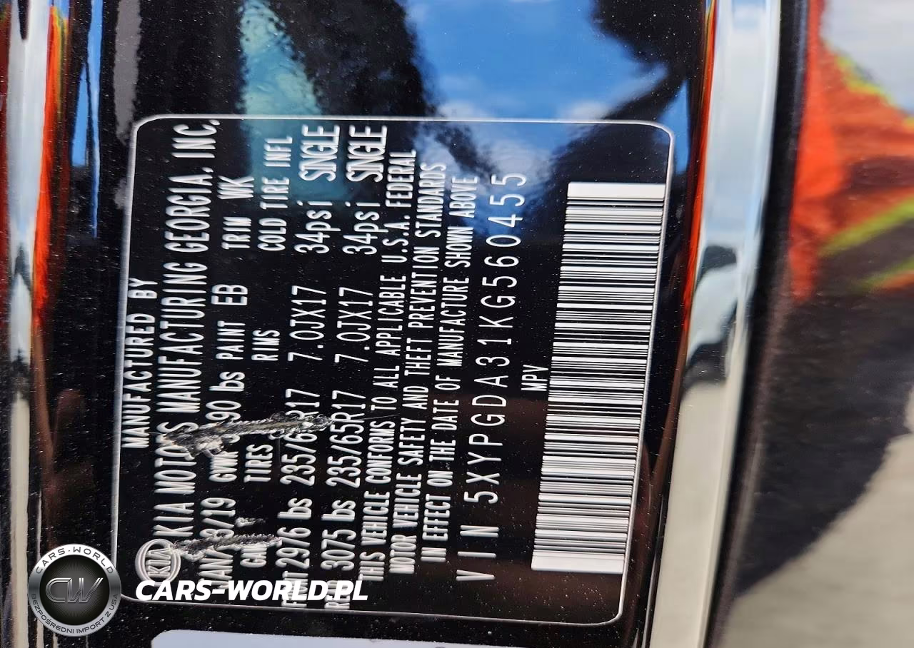 2019 Kia Sorento L VIN:5XYPGDA31KG560455 - 13