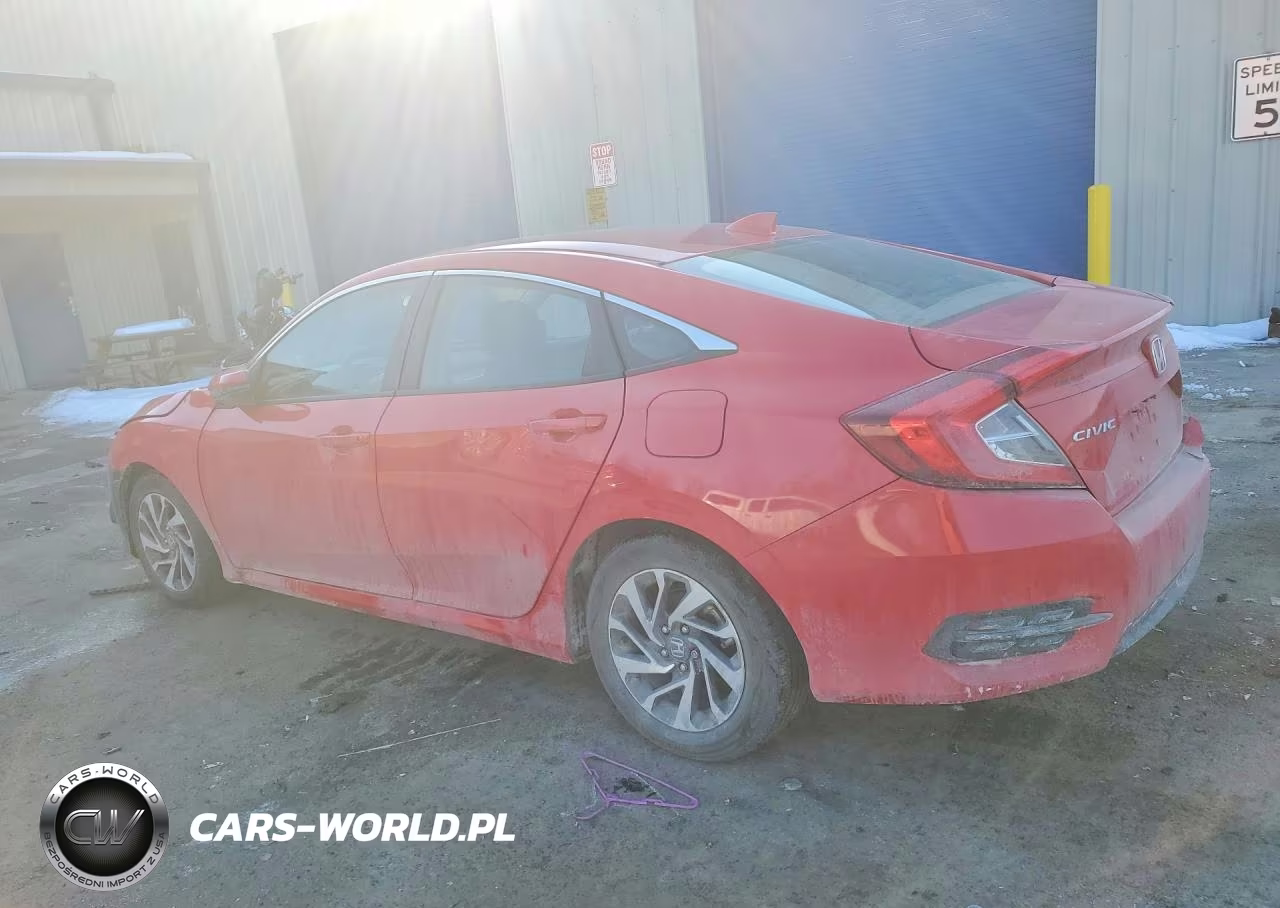 2018 Honda Civic Ex VIN:2HGFC2F75JH506035 - 2