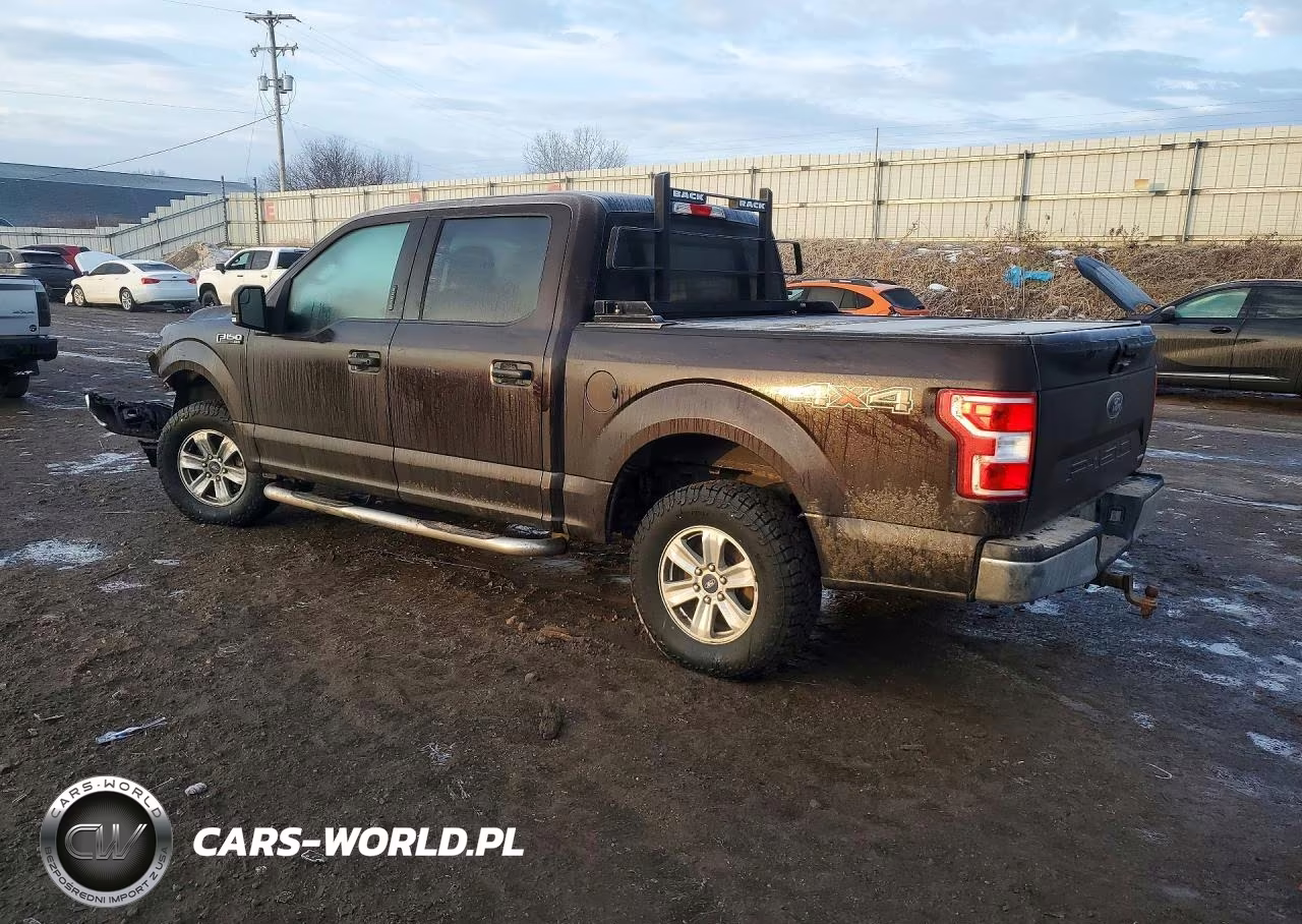 2019 Ford F150 Supercrew VIN:1FTEW1E43KFC88537 - 2