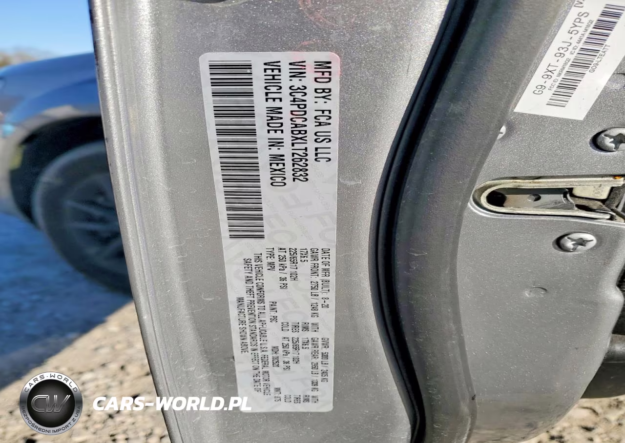 2020 Dodge Journey Se VIN:3C4PDCABXLT262832 - 13