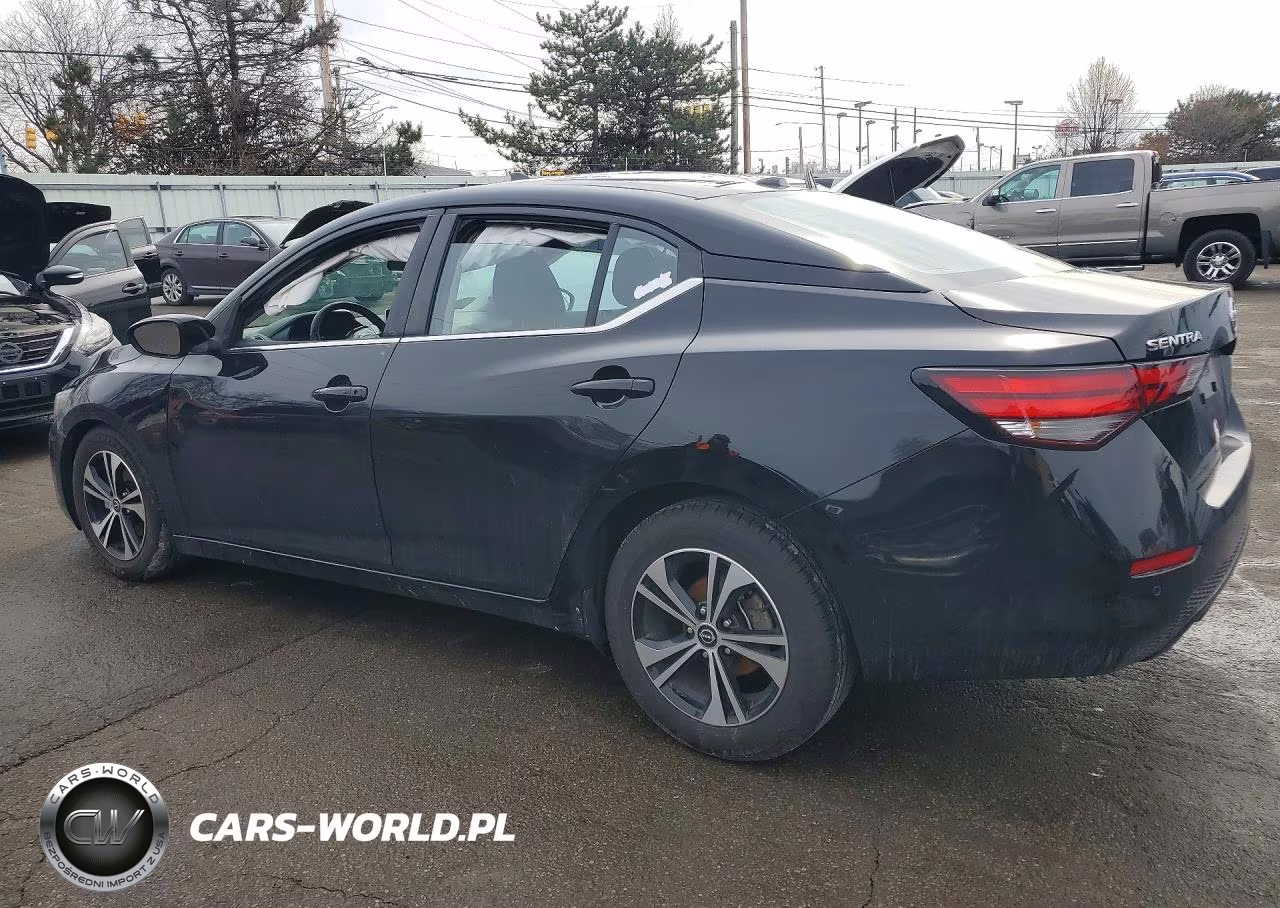 2022 Nissan Sentra Sv VIN:3N1AB8CV2NY256791 - 2