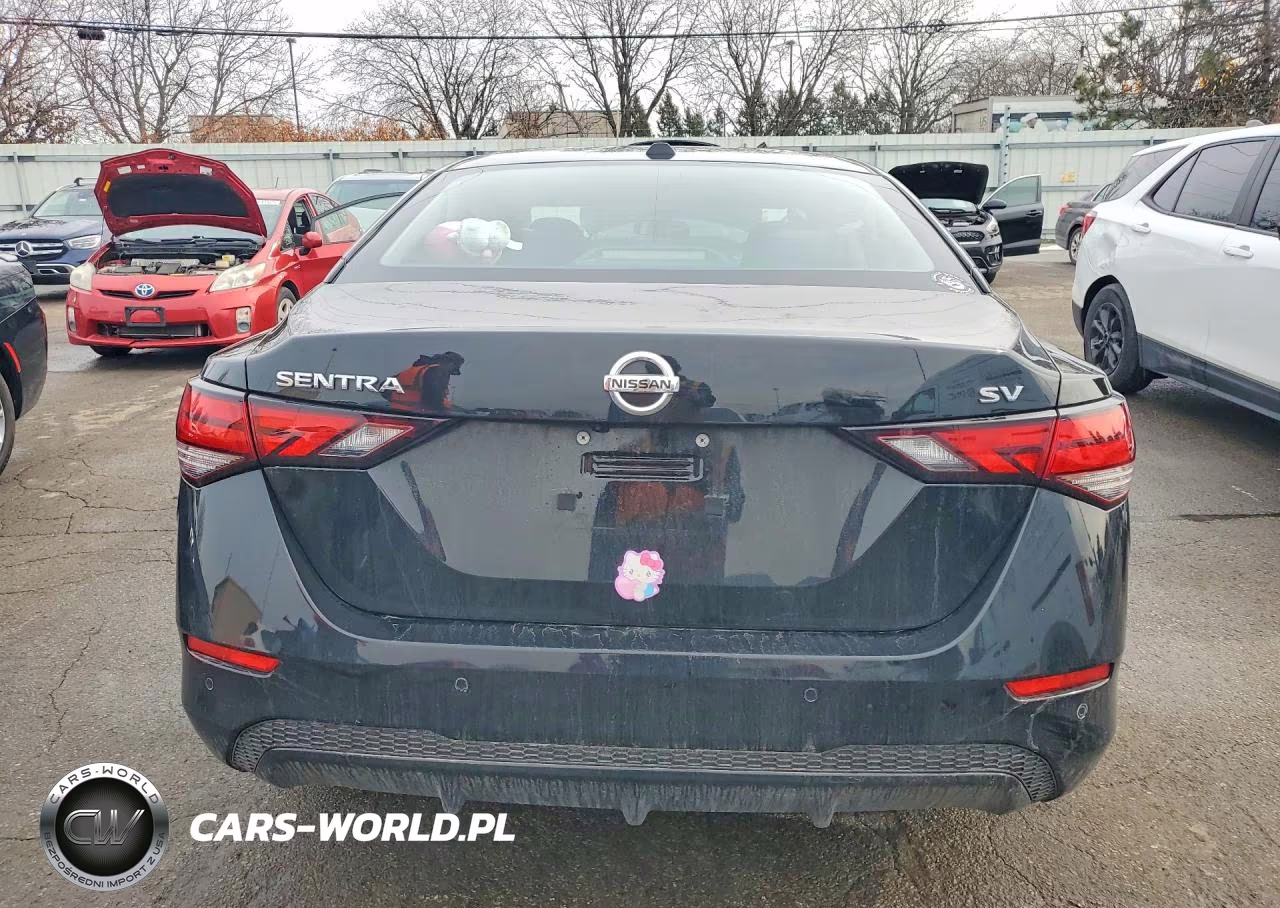 2022 Nissan Sentra Sv VIN:3N1AB8CV2NY256791 - 6