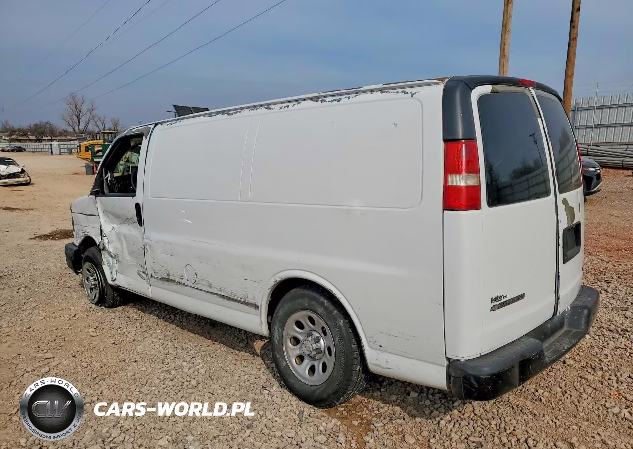 2010 Chevrolet Express G1500 VIN:1GCUGADX7A1102840 - 2