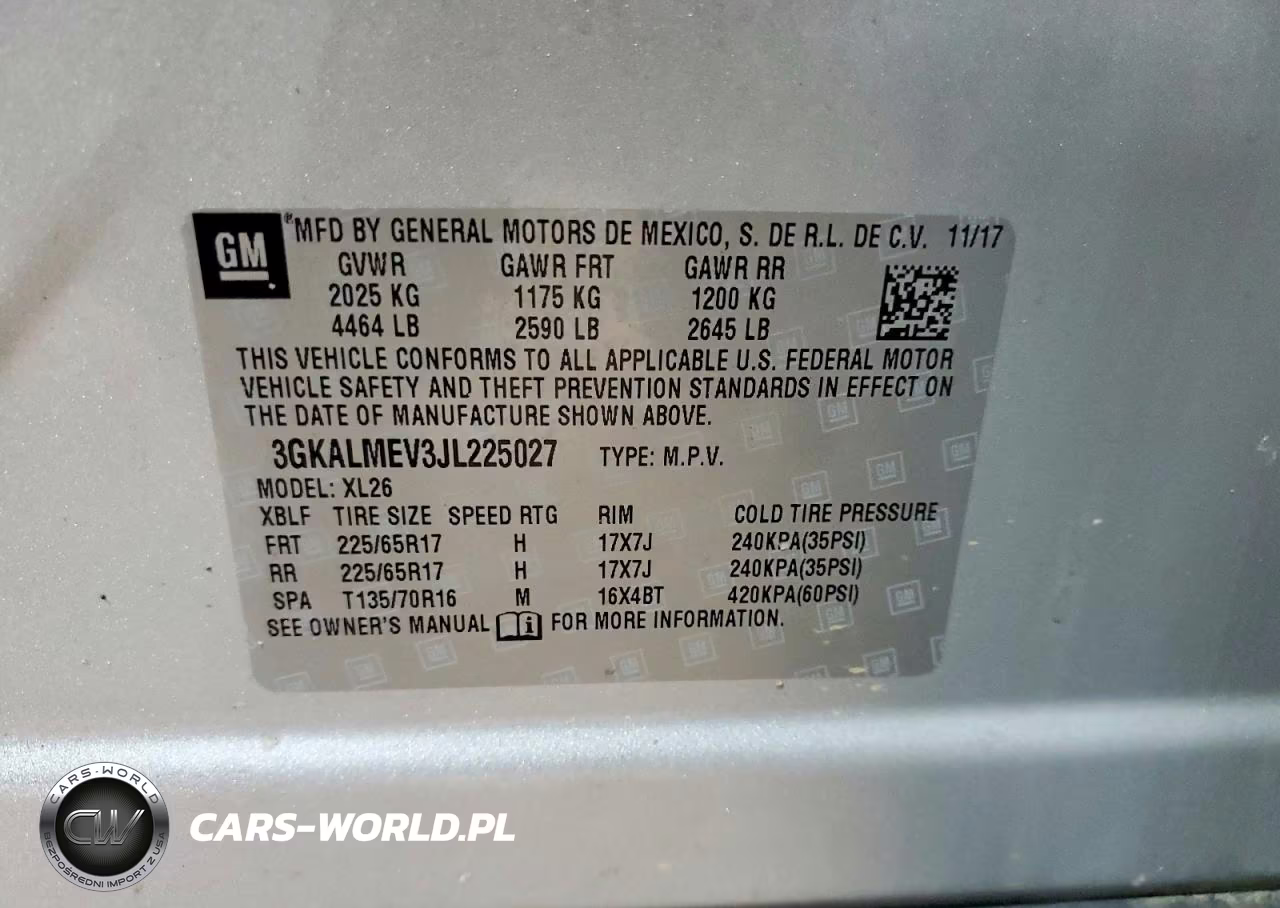 2018 GMC Terrain Sle VIN:3GKALMEV3JL225027 - 13