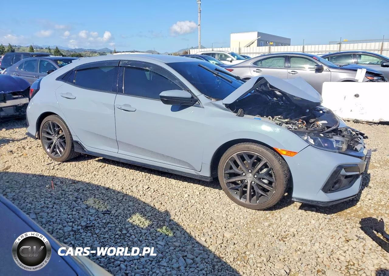 2021 Honda Civic Sport VIN:SHHFK7H41MU421140 - 4