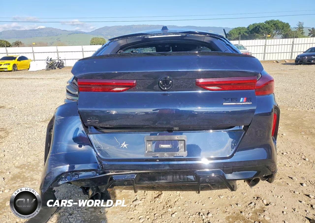 2024 BMW X6 M Competition VIN:5YM23ET03R9S29717 - 6