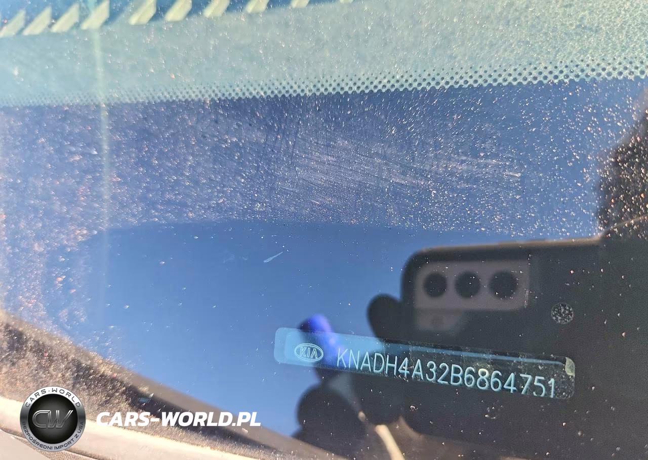 2011 Kia Rio Lx VIN:KNADH4A32B6864751 - 13