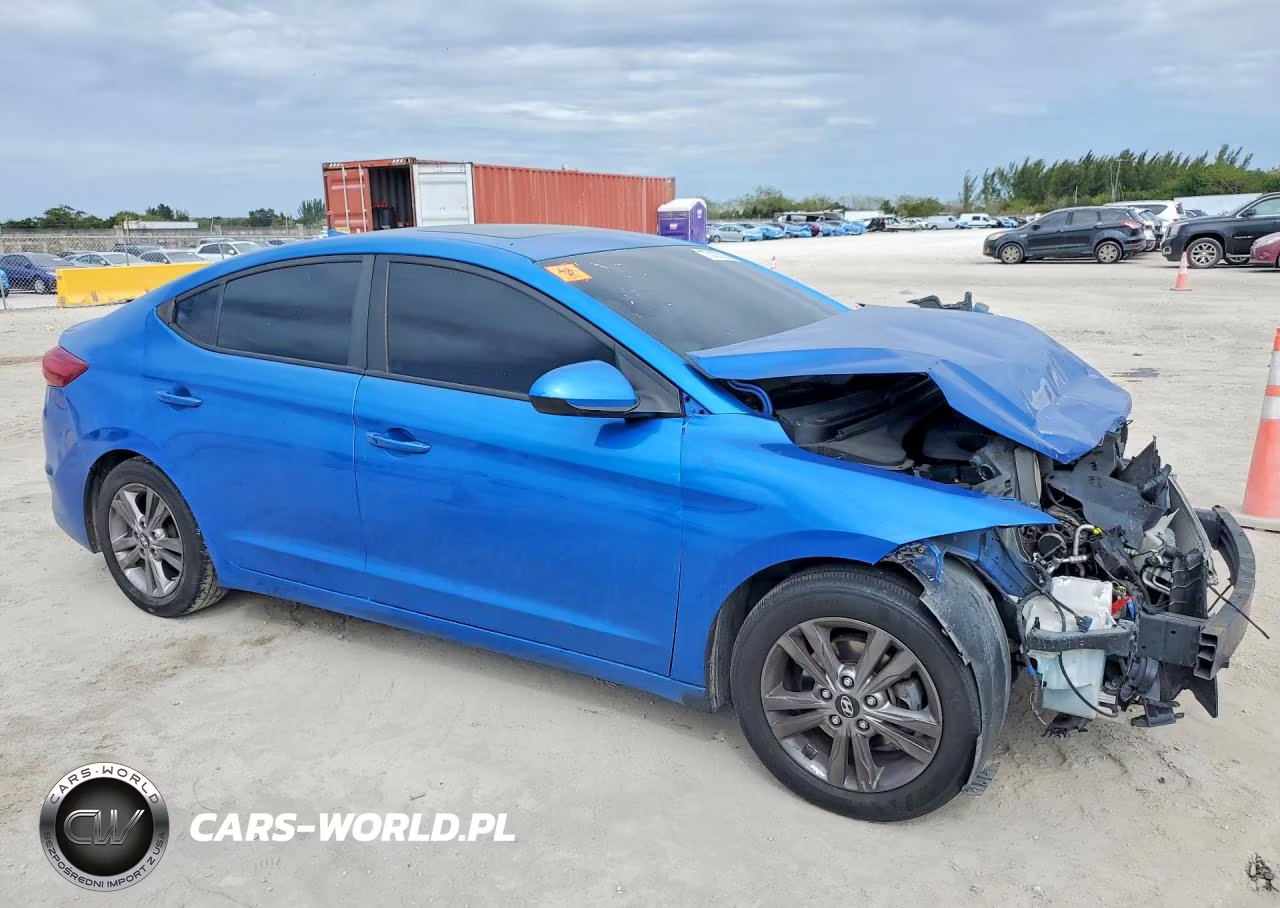 2017 Hyundai Elantra Se VIN:KMHD84LF2HU407013 - 4
