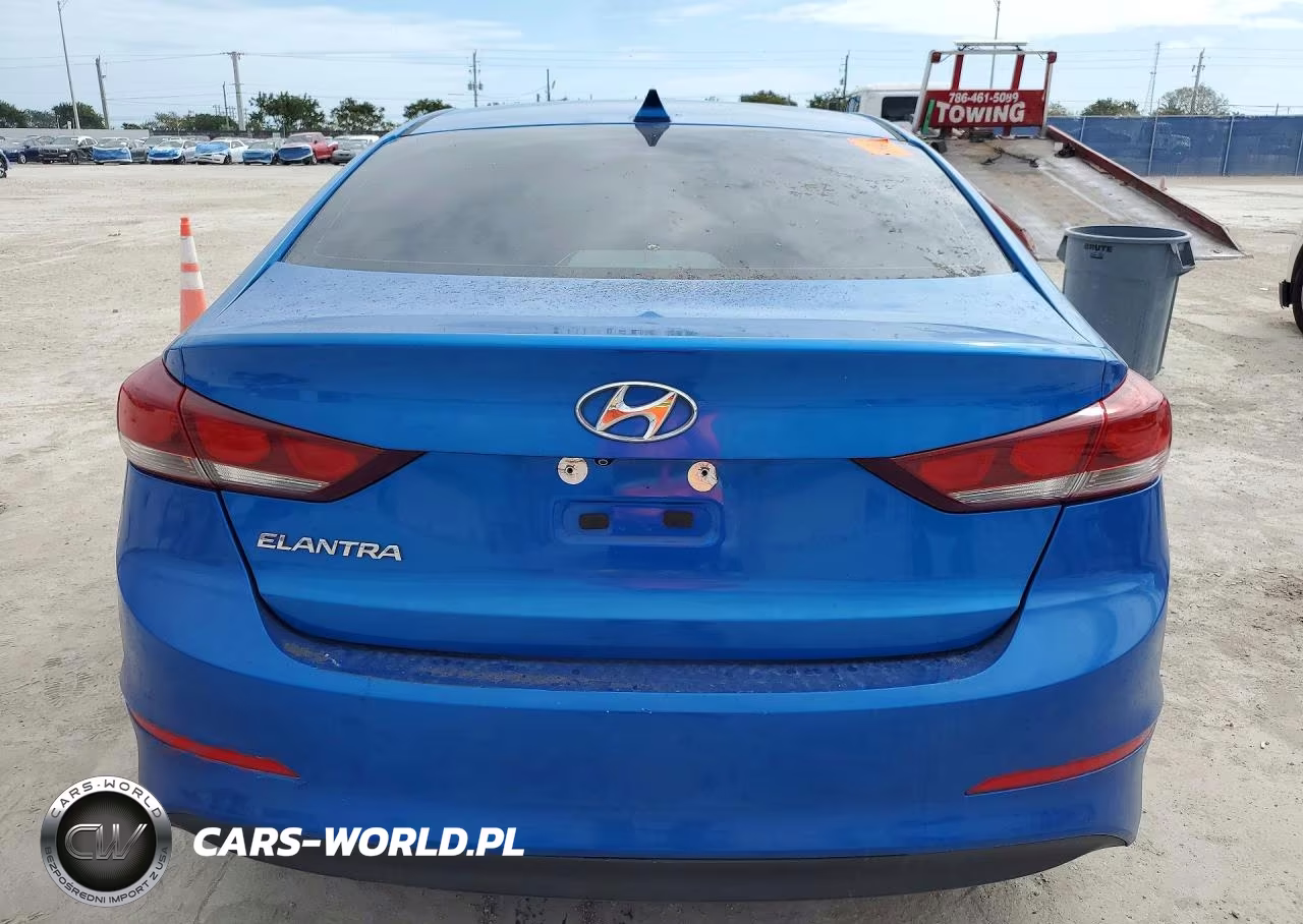 2017 Hyundai Elantra Se VIN:KMHD84LF2HU407013 - 6