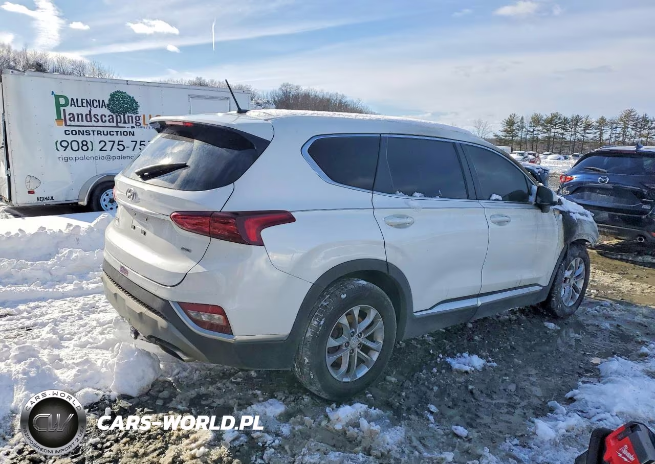 2019 Hyundai Santa Fe Se 2.4L VIN:5NMS2CAD6KH060454 - 3