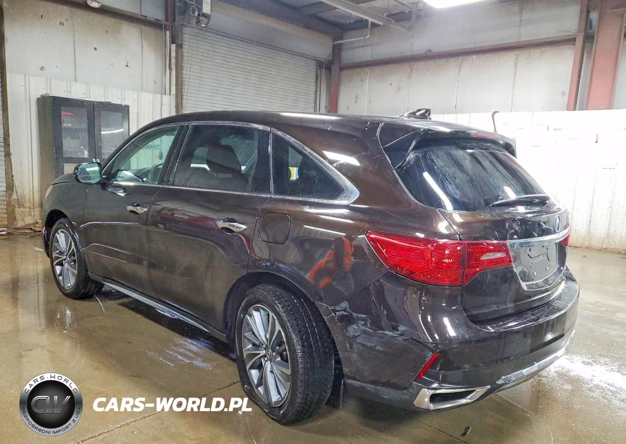 2017 Acura Mdx Technology VIN:5FRYD4H56HB006072 - 2
