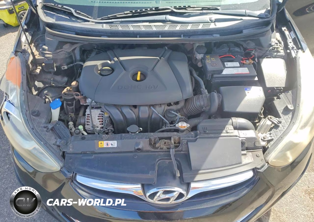 2013 Hyundai Elantra Gls VIN:KMHDH4AE0DU784816 - 11