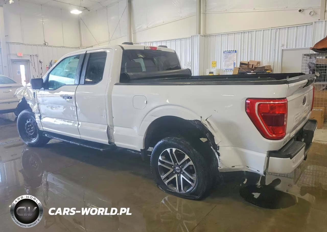 2021 Ford F150 Super Cab VIN:1FTFX1E56MFC90392 - 2