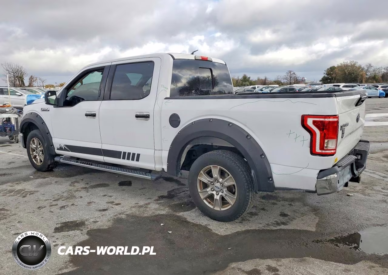 2015 Ford F150 Supercrew VIN:1FTEW1C87FKD63064 - 2