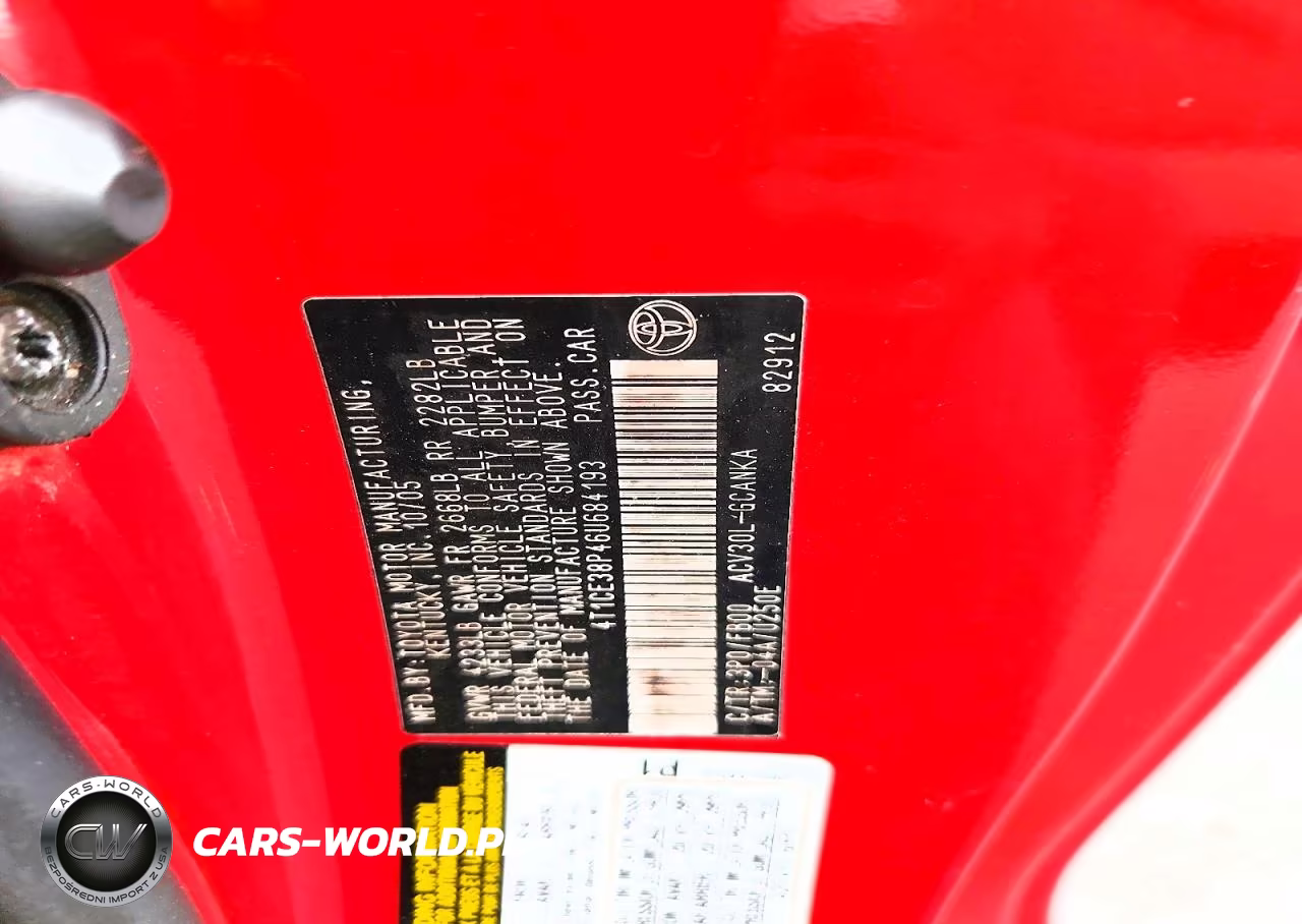 2006 Toyota Camry Solara Se VIN:4T1CE38P46U684193 - 12