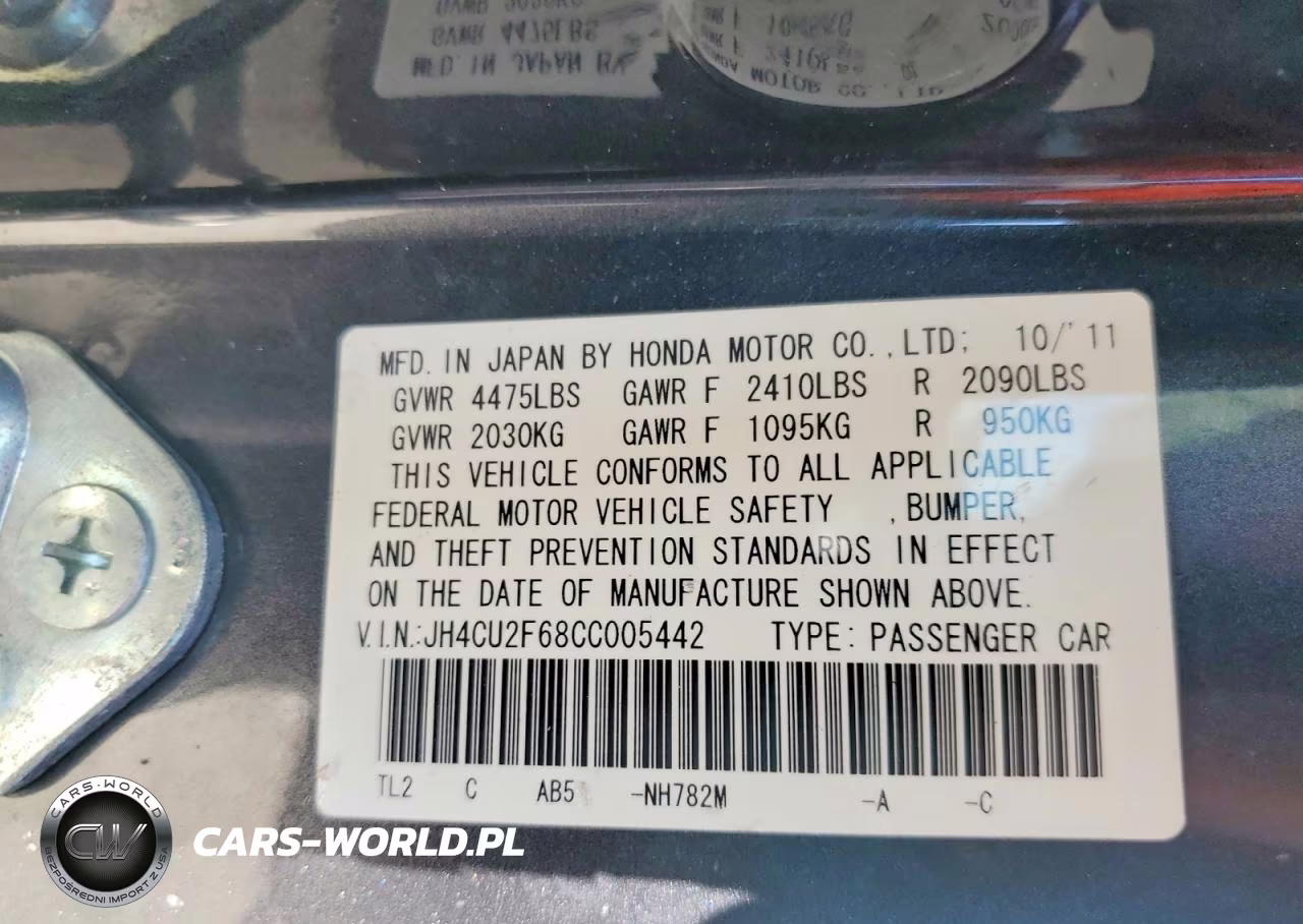 2012 Acura Tsx Tech VIN:JH4CU2F68CC005442 - 13