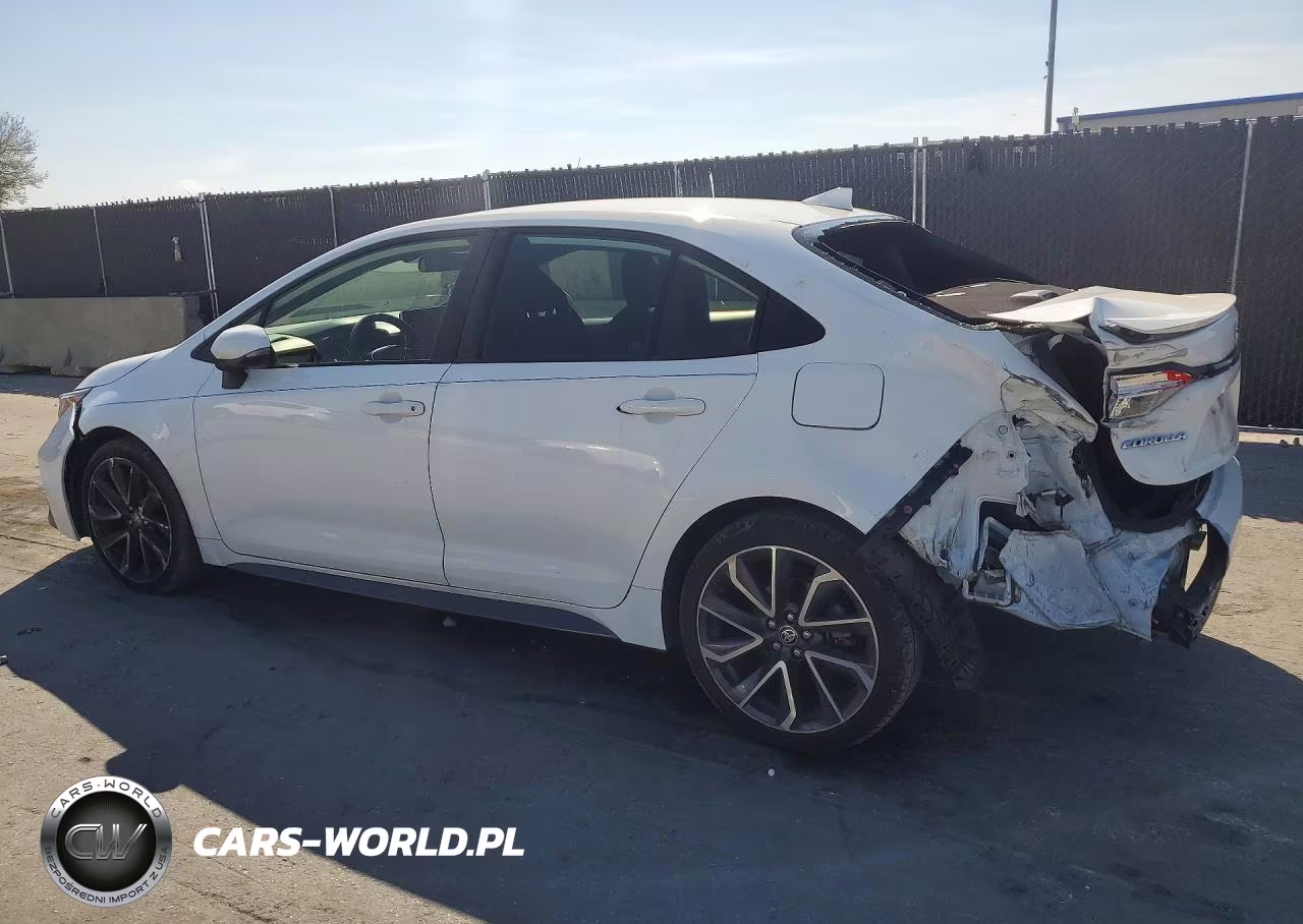 2021 Toyota Corolla Se VIN:JTDS4MCE4MJ080608 - 2